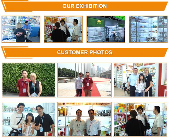 Tri-color Gradient Frosted Coupe Glass Customized Sprayed Color 6