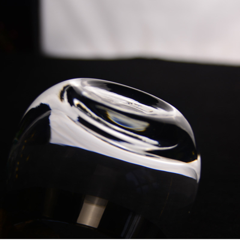 kualitas Round Handmade Whiskey Glass pabrik