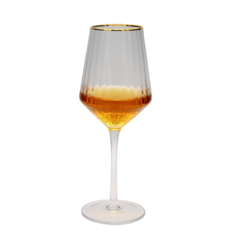 kualitas 16OZ Crystal Wine Glass pabrik