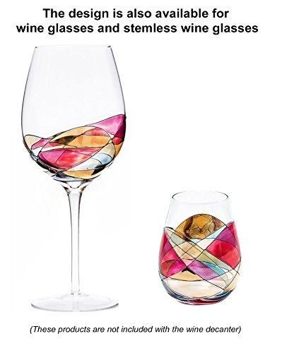 kualitas Handpainted Stemless Golden Luster Crystal Wine Glass , Engraved Crystal Glasses pabrik