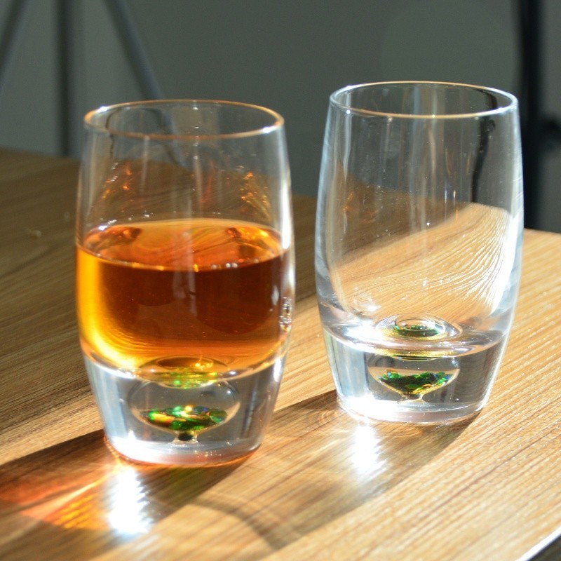 kualitas Heavy Bottom Crystal Whiskey Glasses pabrik