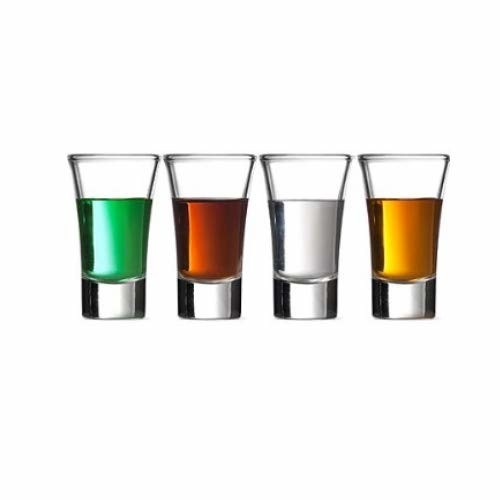 kualitas Etched Logo 60ml FDA Certificate Unique Shot Glasses pabrik