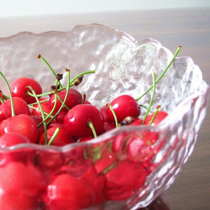 kualitas Hammered Pattern Irregular Shape Crystal Salad Serving Bowl pabrik