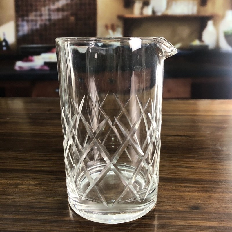 kualitas Deep Cutted Stemless Margarita Glasses for Mixing pabrik
