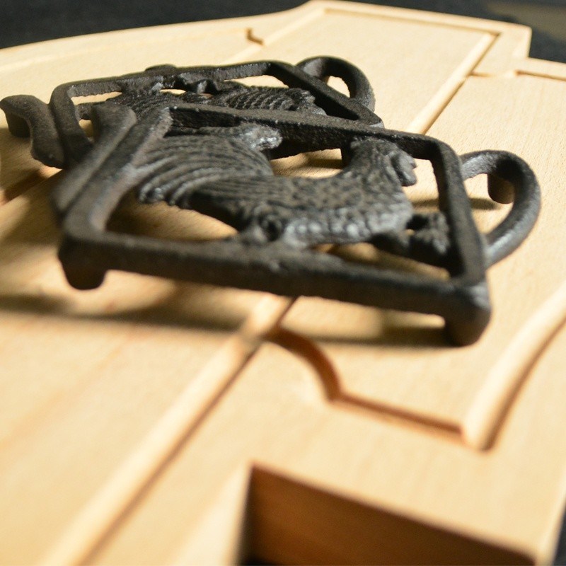 kualitas Heat Resistant Table Top Ironing Pad For Teapot pabrik