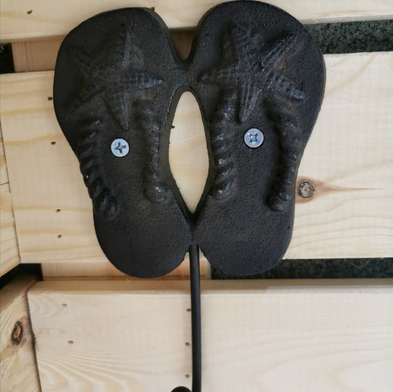 kualitas Home Decoration Wrought Iron Coat Hooks Cast Iron Crafts pabrik