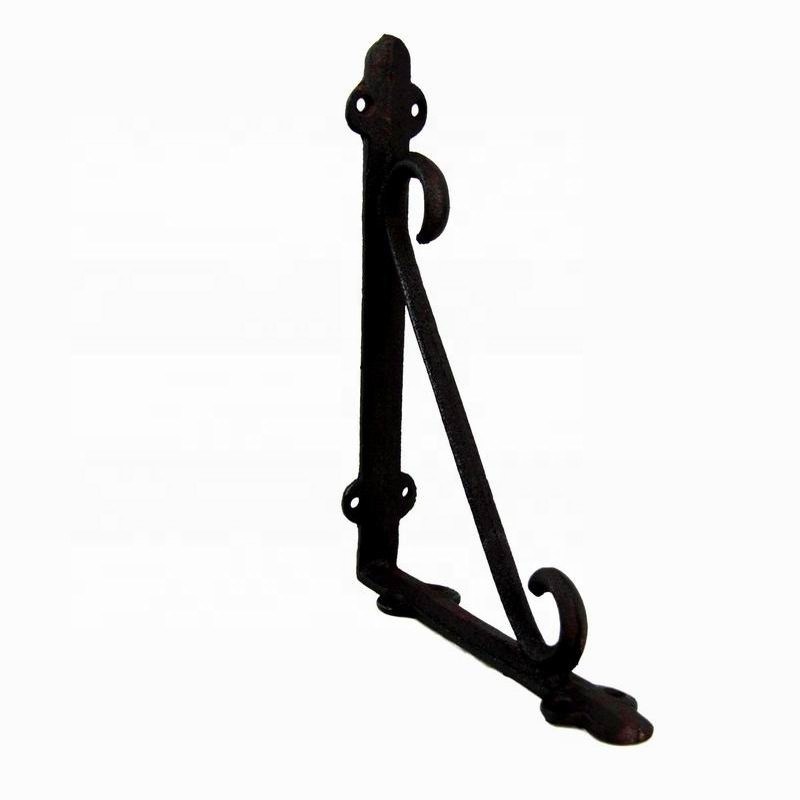 kualitas Home Decor Retro Cast Iron Coat Hook Cast Iron Crafts pabrik