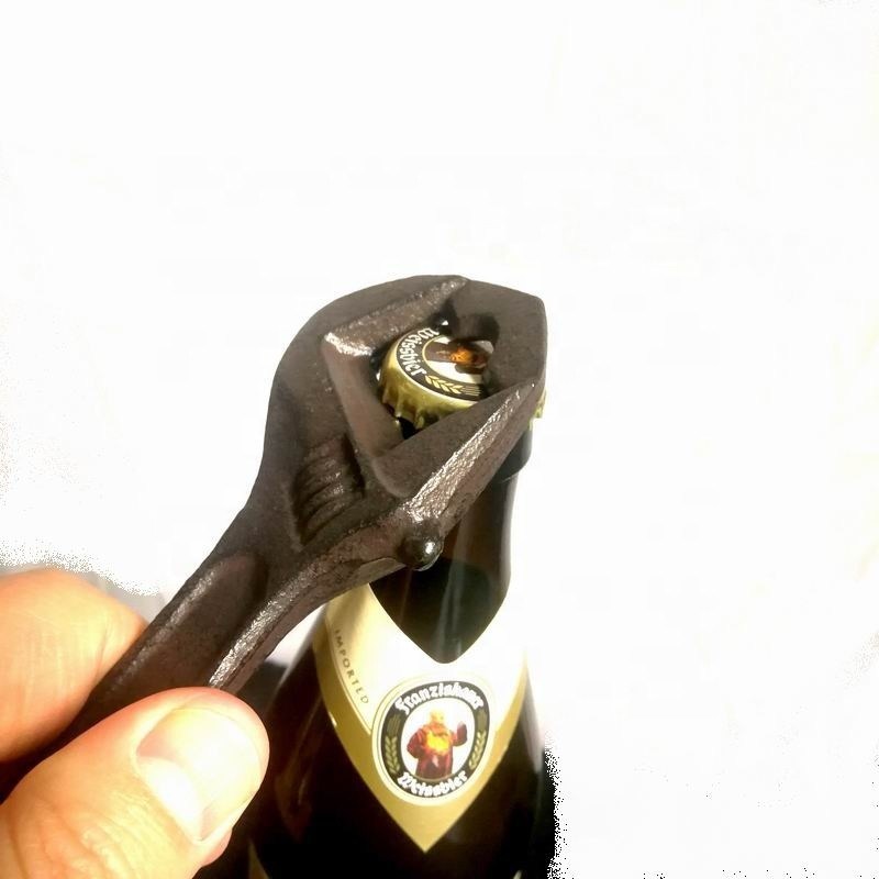 kualitas Spanner Shape Cast Iron Bottle Opener pabrik