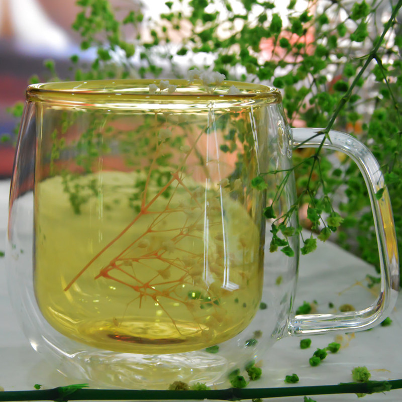 kualitas Large Capacity Double Layer Tumbler Drinking Glasses pabrik