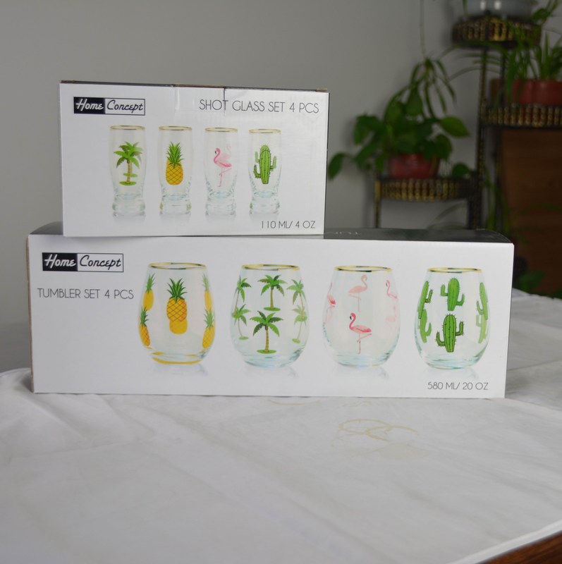 kualitas Hand Painted Gold Rim Wine Glass Tumbler With Color Decal pabrik