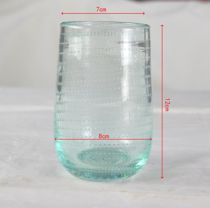 kualitas Spiral Bubbles Tumbler Drinking Glasses pabrik