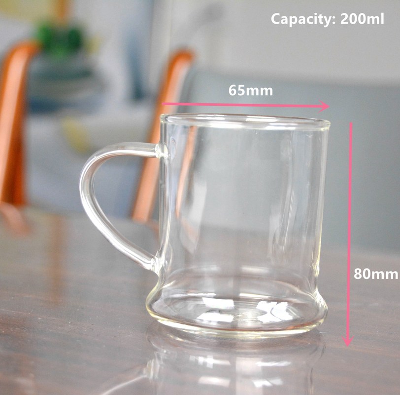 kualitas Heat Resistant Borosilicate Clear Tumbler Drinking Glasses pabrik