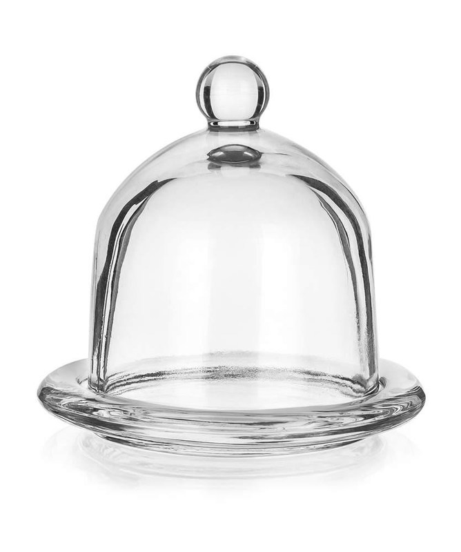 kualitas Transparent Oval Lead Free Glass Butter Keeper ,  Clear Butter Plate pabrik
