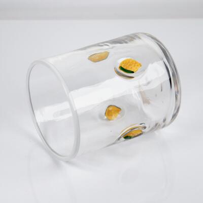 kualitas Hand Blown 400ml Lead-Free Crystal Glass Tumbler - Versatile Whiskey Glass for Juice and Coffee pabrik