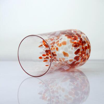 kualitas Hand Blown 500ml Lead-free Crystal Glass Tumbler - Artisan Drinking Glass for Whiskey and Juice pabrik
