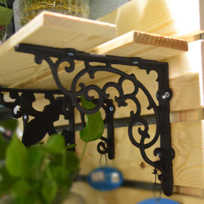 kualitas Antique Style Black Cast Iron Craft pabrik