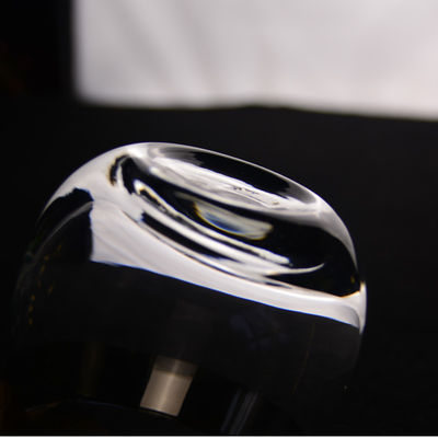 kualitas Round Handmade Whiskey Glass pabrik