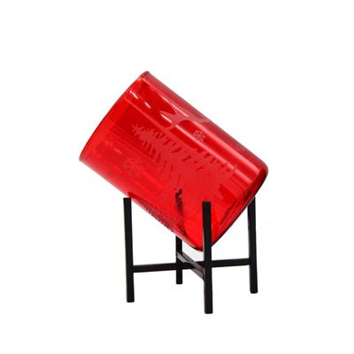 kualitas Brosilicate Glass Candle Holders With Etched Christmas Pattern pabrik