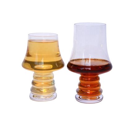 kualitas 320ml Handblown Customize Craft Beer Glasses pabrik