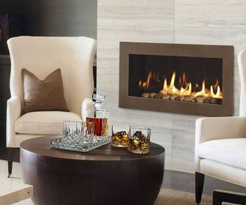 kualitas Old Fashioned Lead Free Embossed 10 Oz Whiskey Glasses , Whiskey Tasting Glasses pabrik