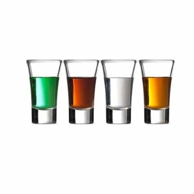kualitas Etched Logo 60ml FDA Certificate Unique Shot Glasses pabrik