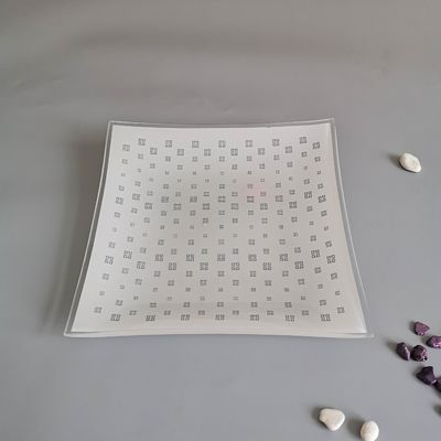 kualitas Customize Color Ins Cactus Square Glass Dinner Plates pabrik