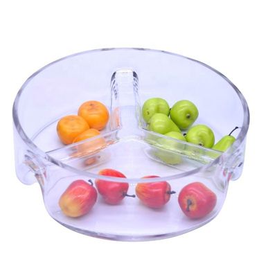 kualitas Handmade Glass Fruit Plate pabrik