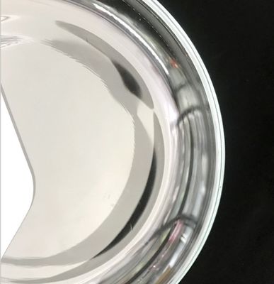 kualitas Heat Resistant Borosilicate Round Charger Plates For Micwave pabrik