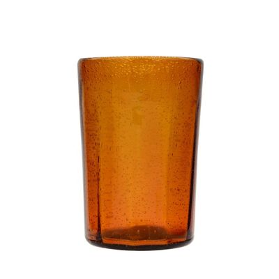 kualitas Round Thicker Wall Mexican Bubble Crystal Cocktail Glasses pabrik