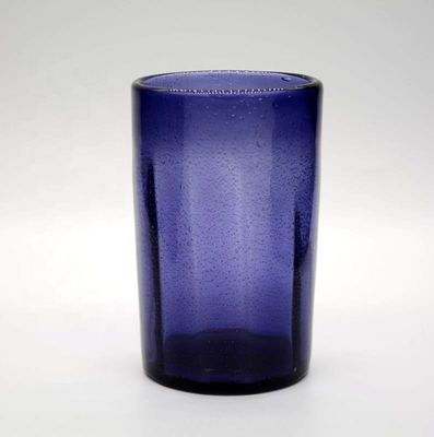 kualitas Round Thicker Wall Mexican Bubble Crystal Cocktail Glasses pabrik