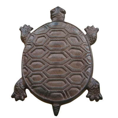 kualitas Turtle Metal Stepping Stone Cast Iron Crafts For Garden pabrik