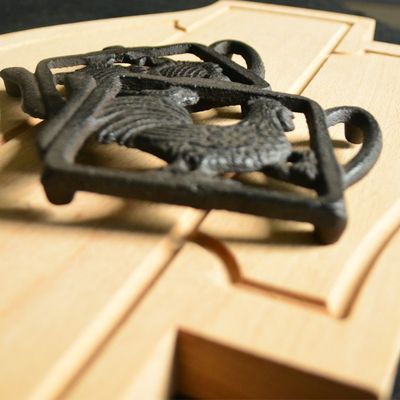 kualitas Heat Resistant Table Top Ironing Pad For Teapot pabrik