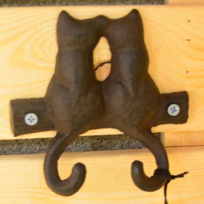 kualitas Home Decor Crafts Coat Hook pabrik