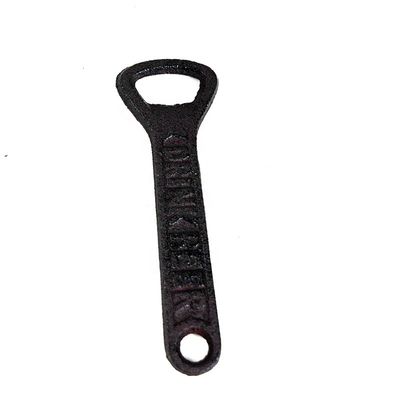 kualitas Exquisite Rustic Metal Bottle Opener Cast Iron Crafts pabrik