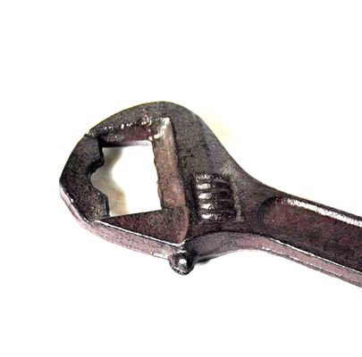 kualitas Spanner Shape Cast Iron Bottle Opener pabrik