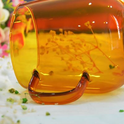 kualitas Colored High Borosilicate Tumbler Drinking Glasses pabrik