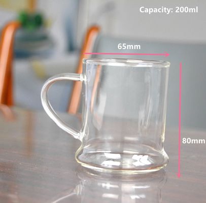 kualitas Heat Resistant Borosilicate Clear Tumbler Drinking Glasses pabrik