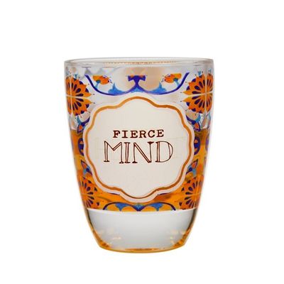 kualitas Heavy Duty Tumbler Drinking Glasses With Decorated Pattern pabrik