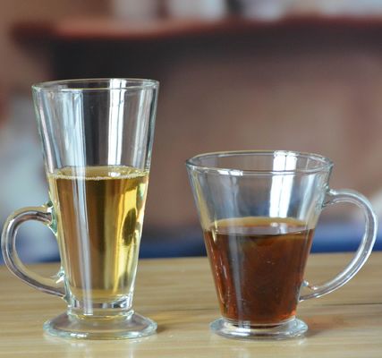 kualitas Irish Style Machine Made Crystal Whisky Tumblers With Handle pabrik